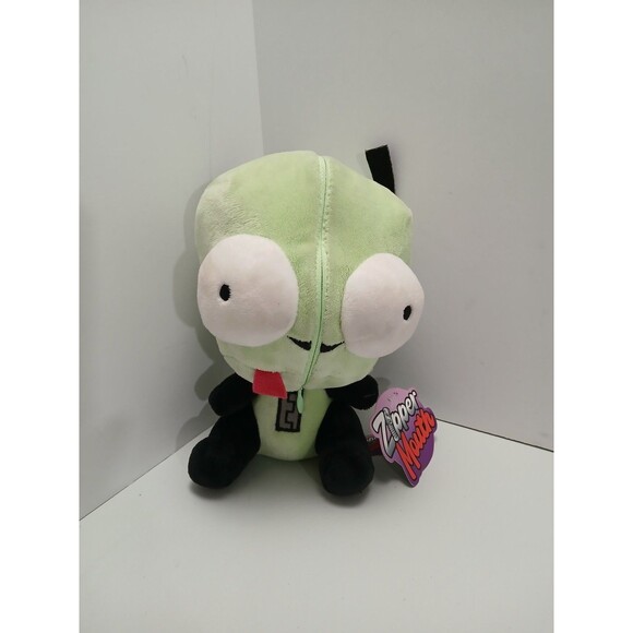 Nickelodeon Invader Zim Gir Zippermouth plush RARE NWT - Picture 1 of 7